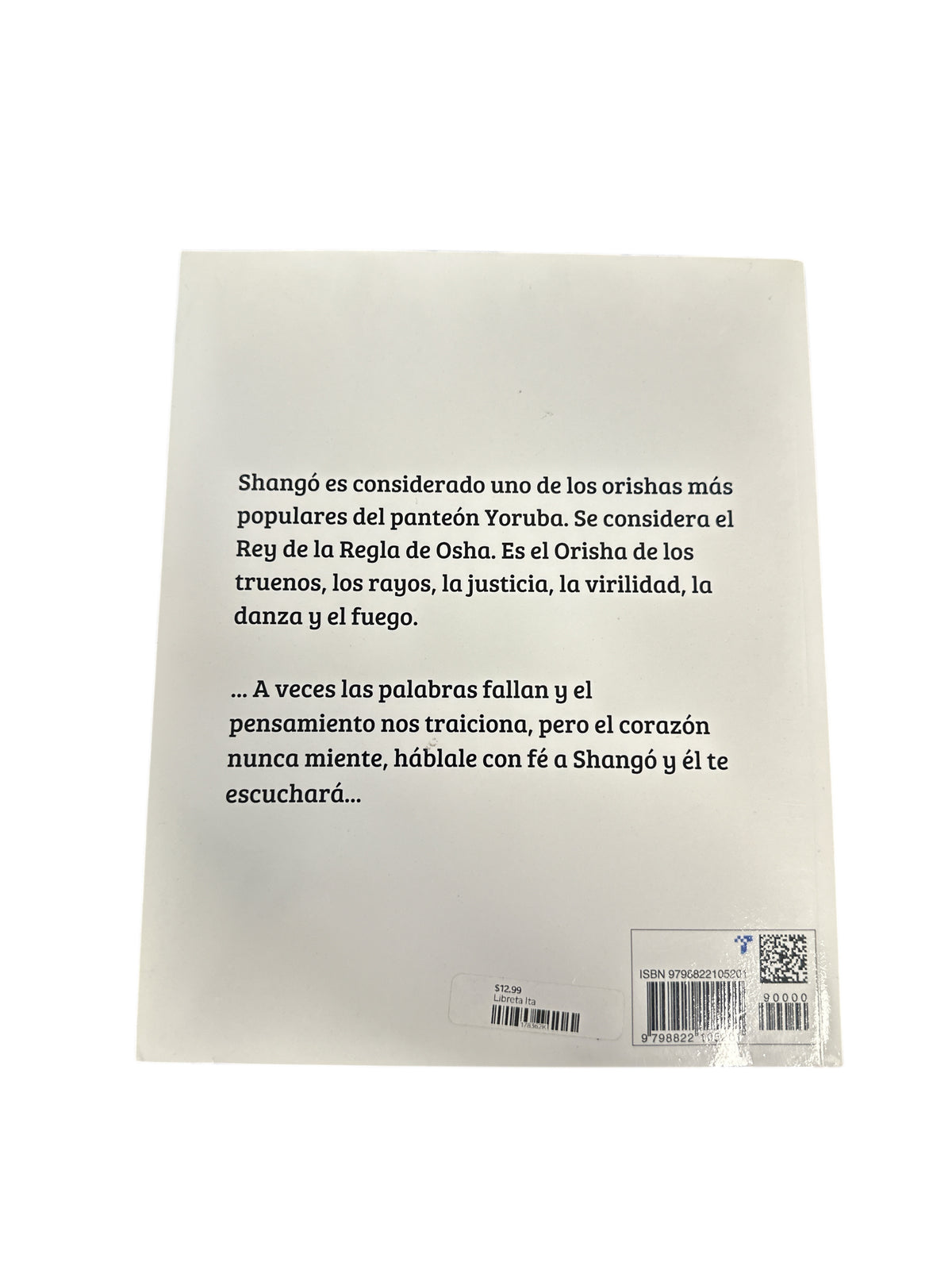 Shango Notebook