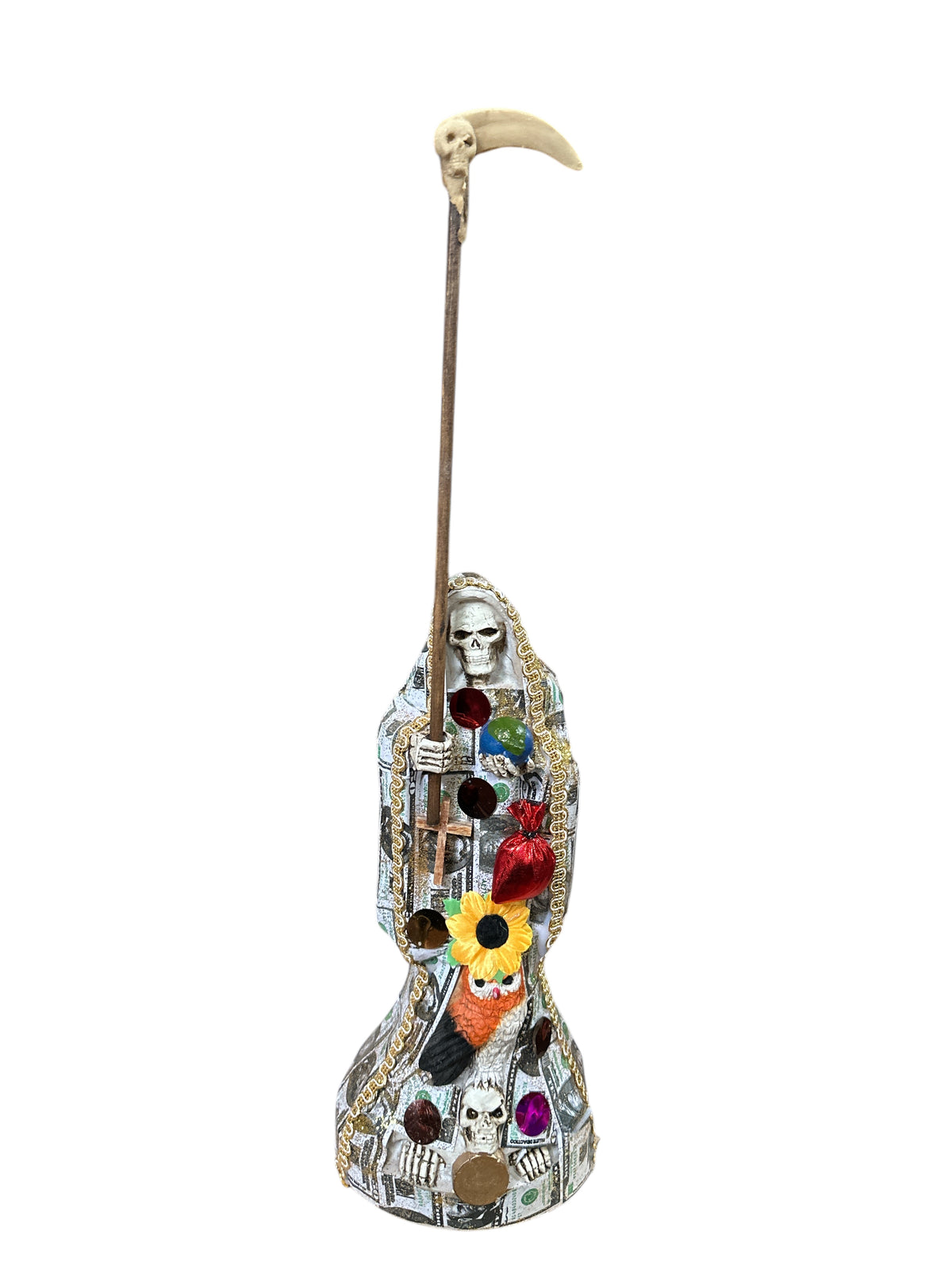 Money Holy Death statue 12"