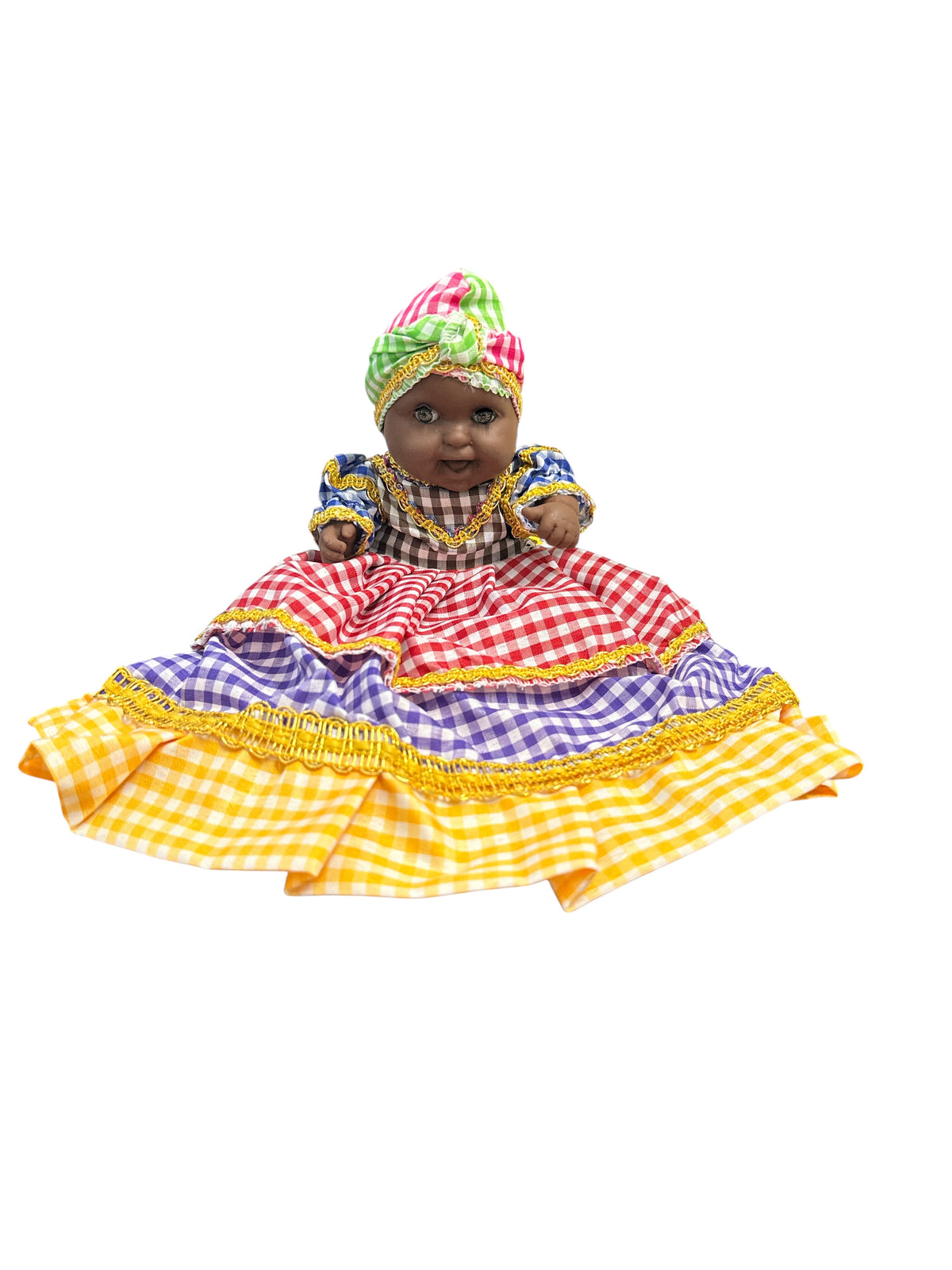 6" Spiritual doll dressed in 7 Colors (Egun/ Ancestor)