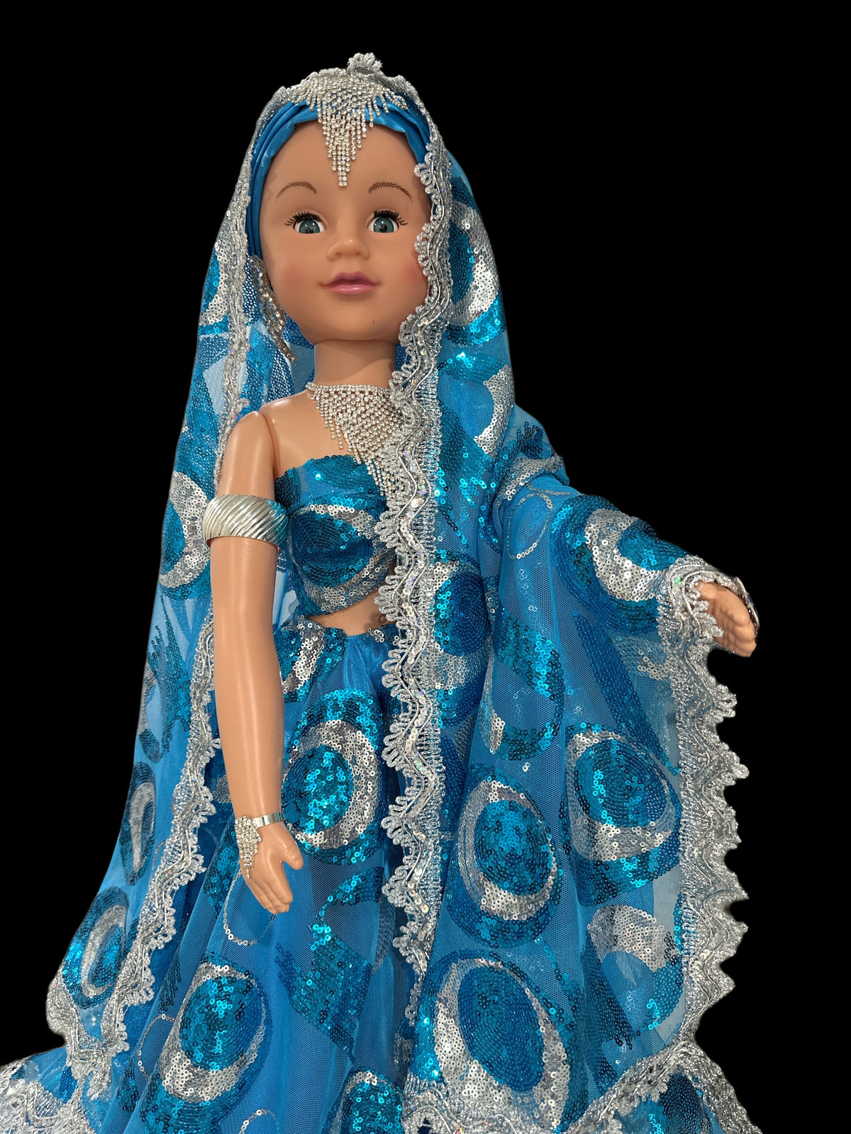 30" Spiritual Gypsy Doll (Yemaya Asesu)