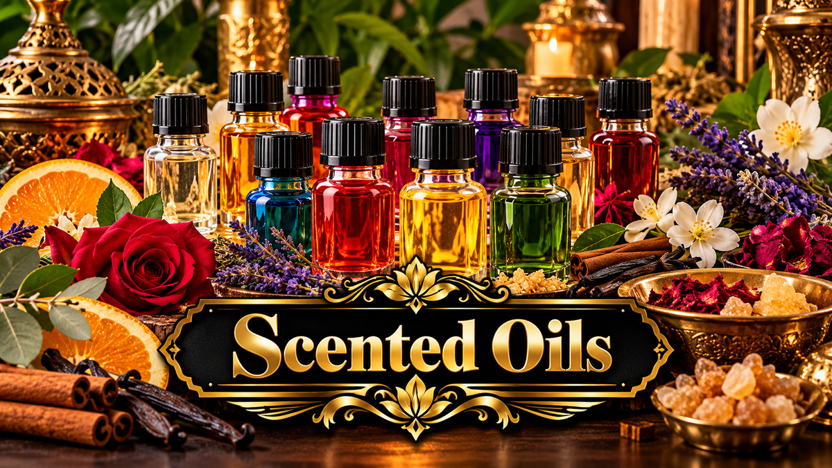 Scented oils- Aceites perfumados