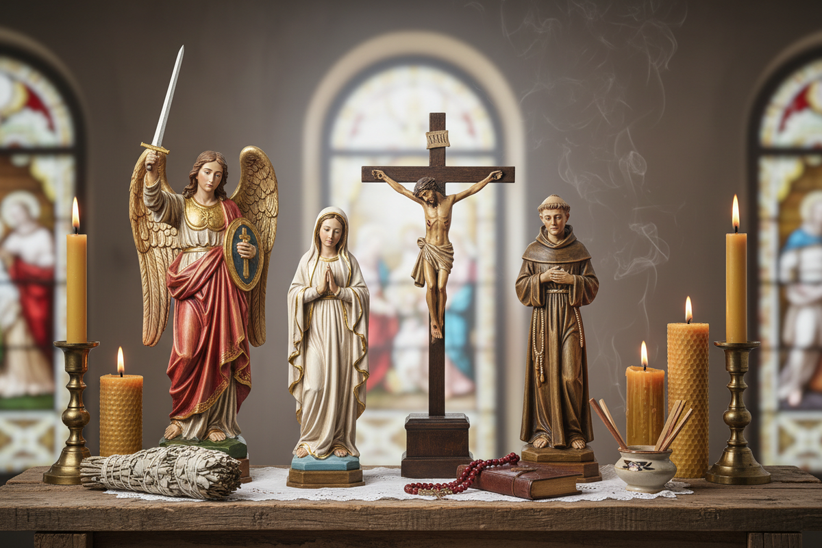 Catholic Statues- Estatuas católicas