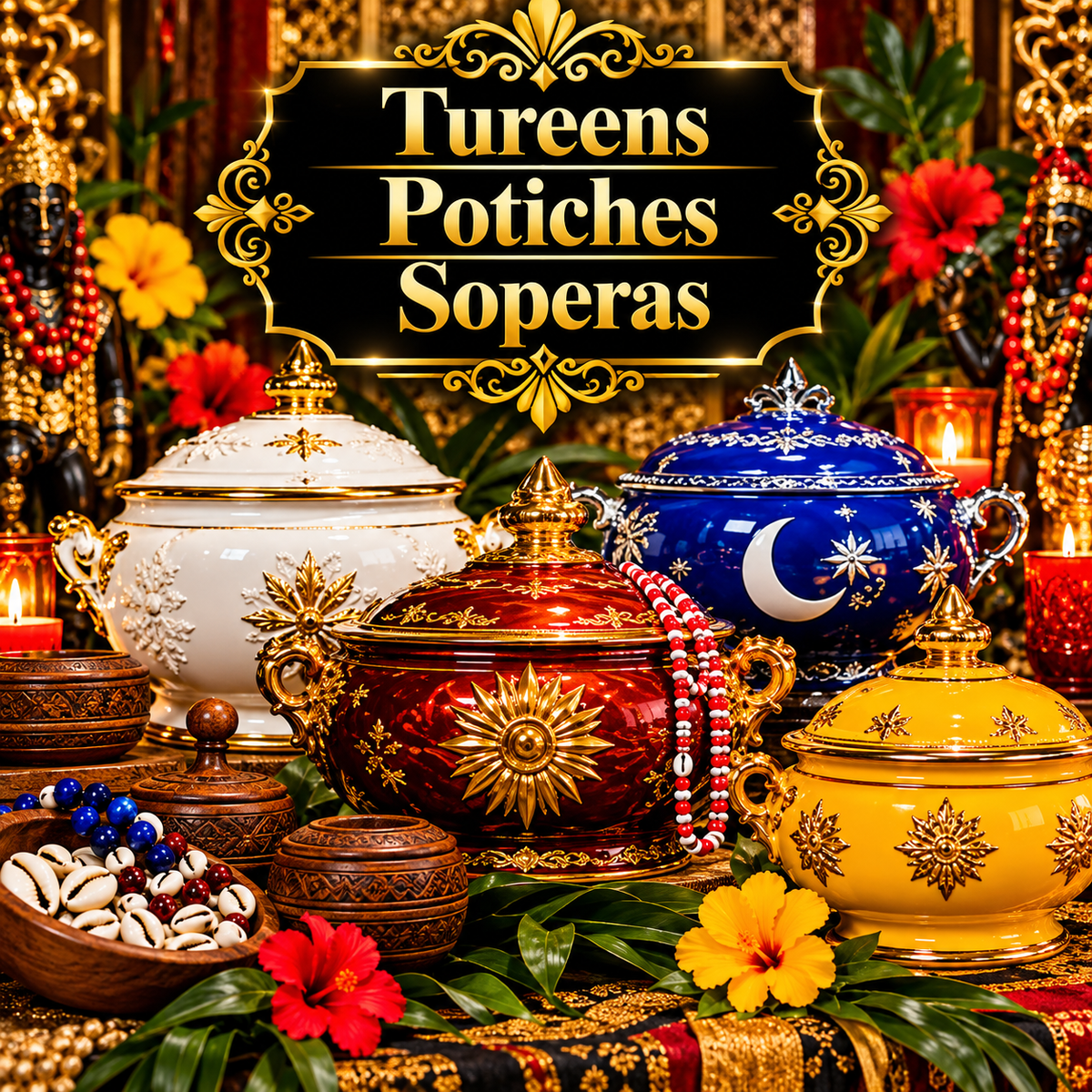 Tureens, Potiches, Soperas