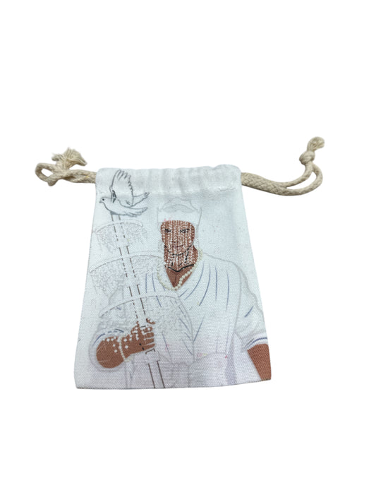 Snails bag Obatala  image 7”H x 4” W