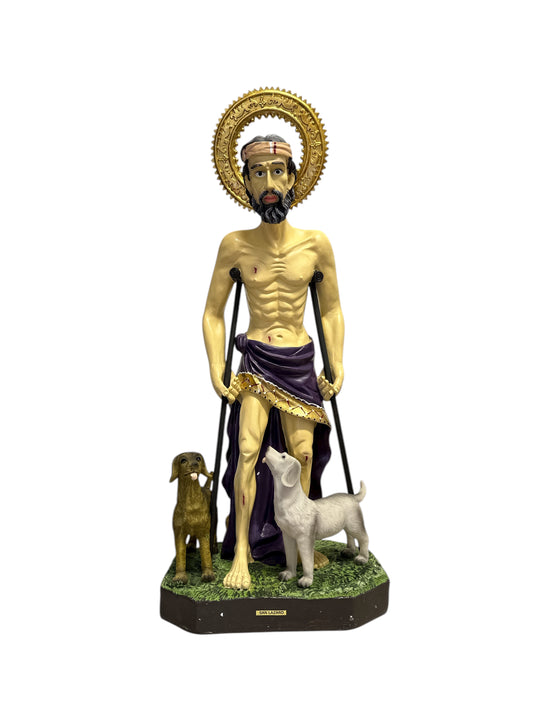 Saint Lazarus statue 24"