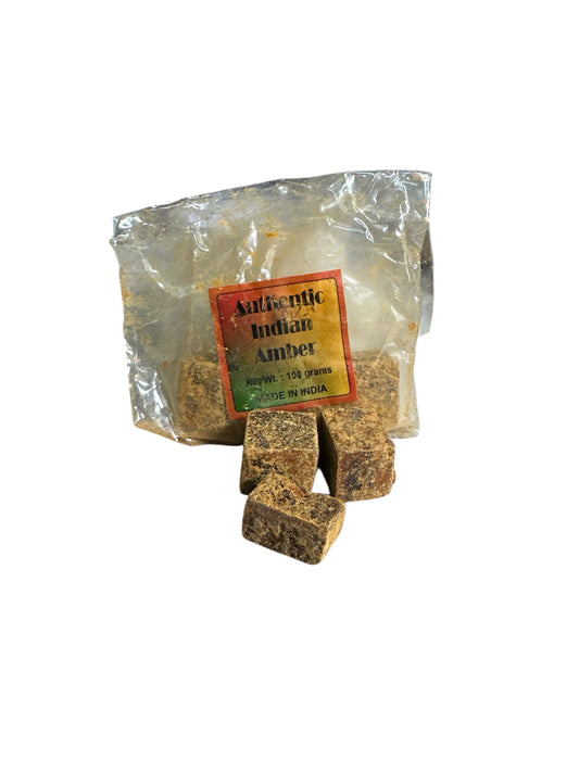 Authentic Indian Amber Resin (3 units)