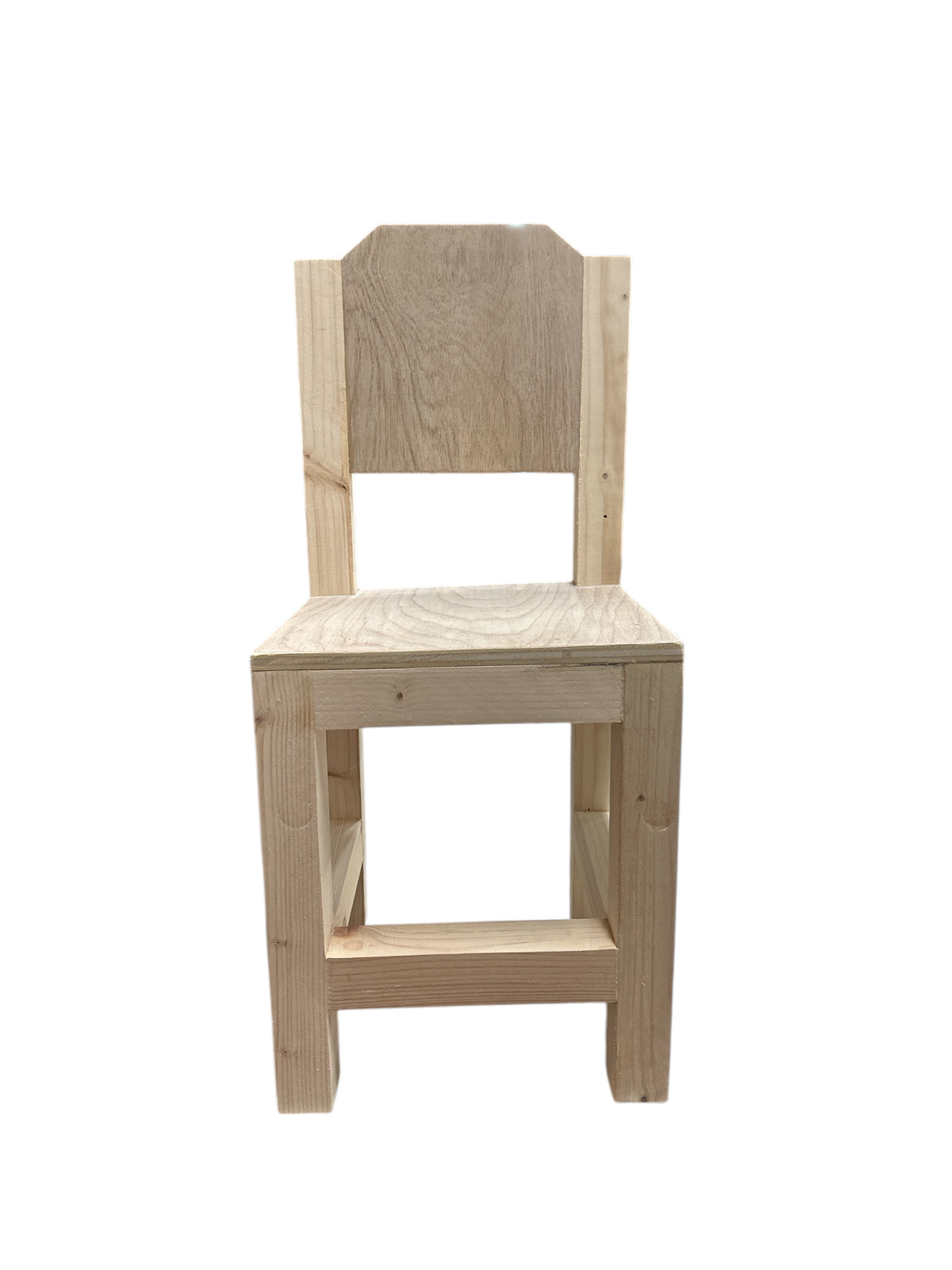 Wooden Chair (Taburete) 23" x 10.5"