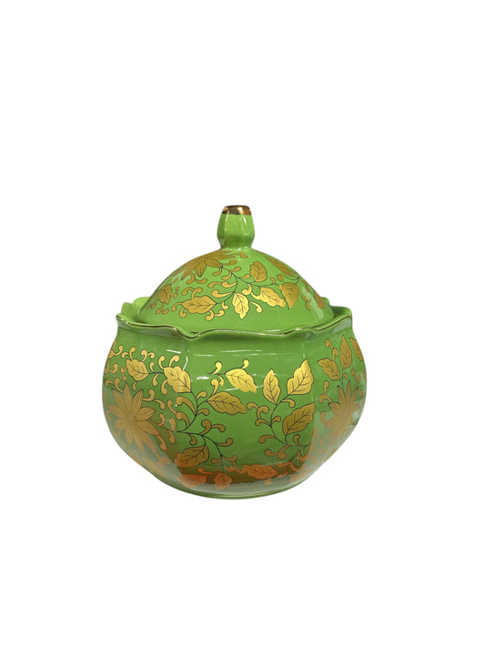 Green and Gold Tureen
