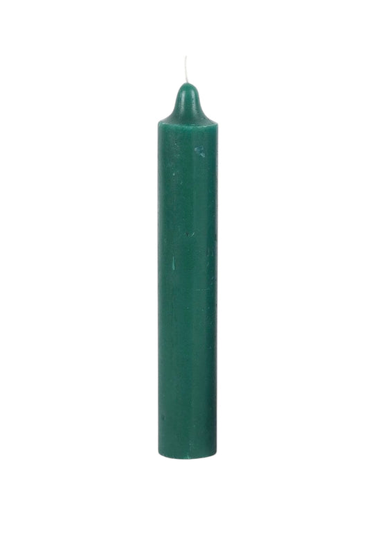 6" Green tape candle box (36 Units)