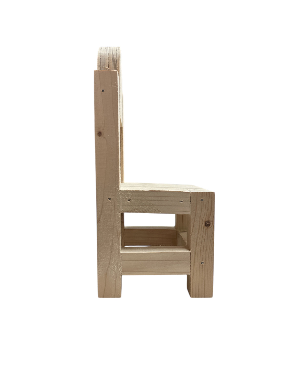 Wooden Chair (Taburete)  7"