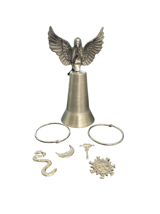 Obatala Tool Set with Bell (Agogo)