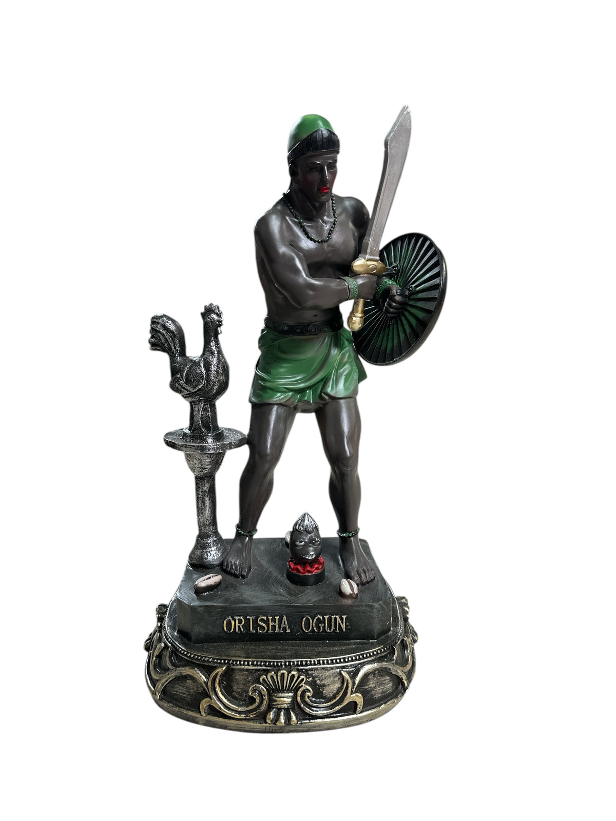 Ogun statue 15”
