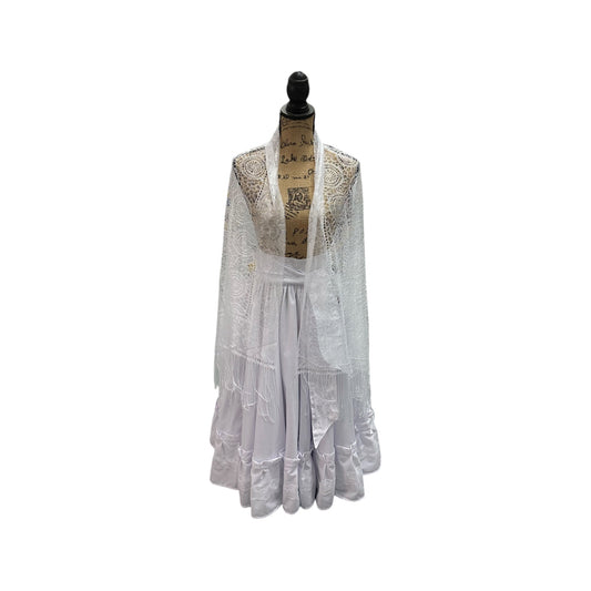 Fringed shawl