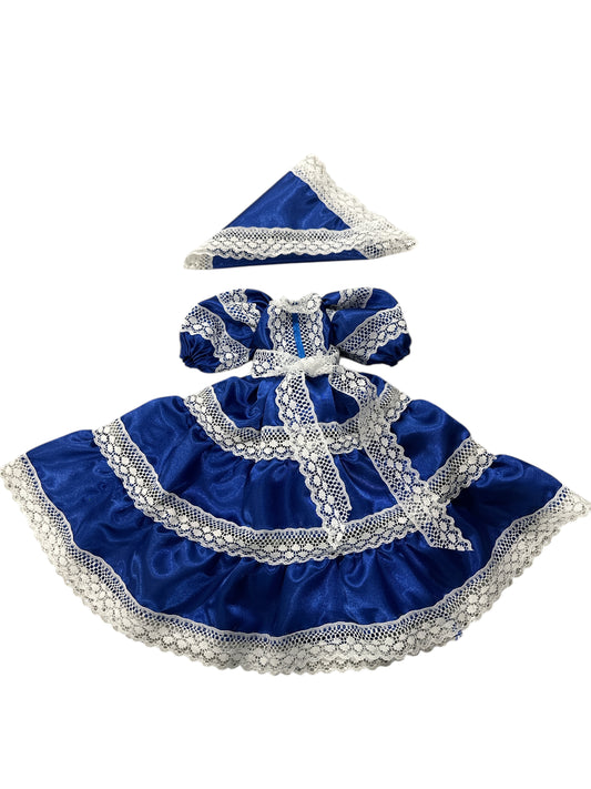 Dress and killa for dolls 10”