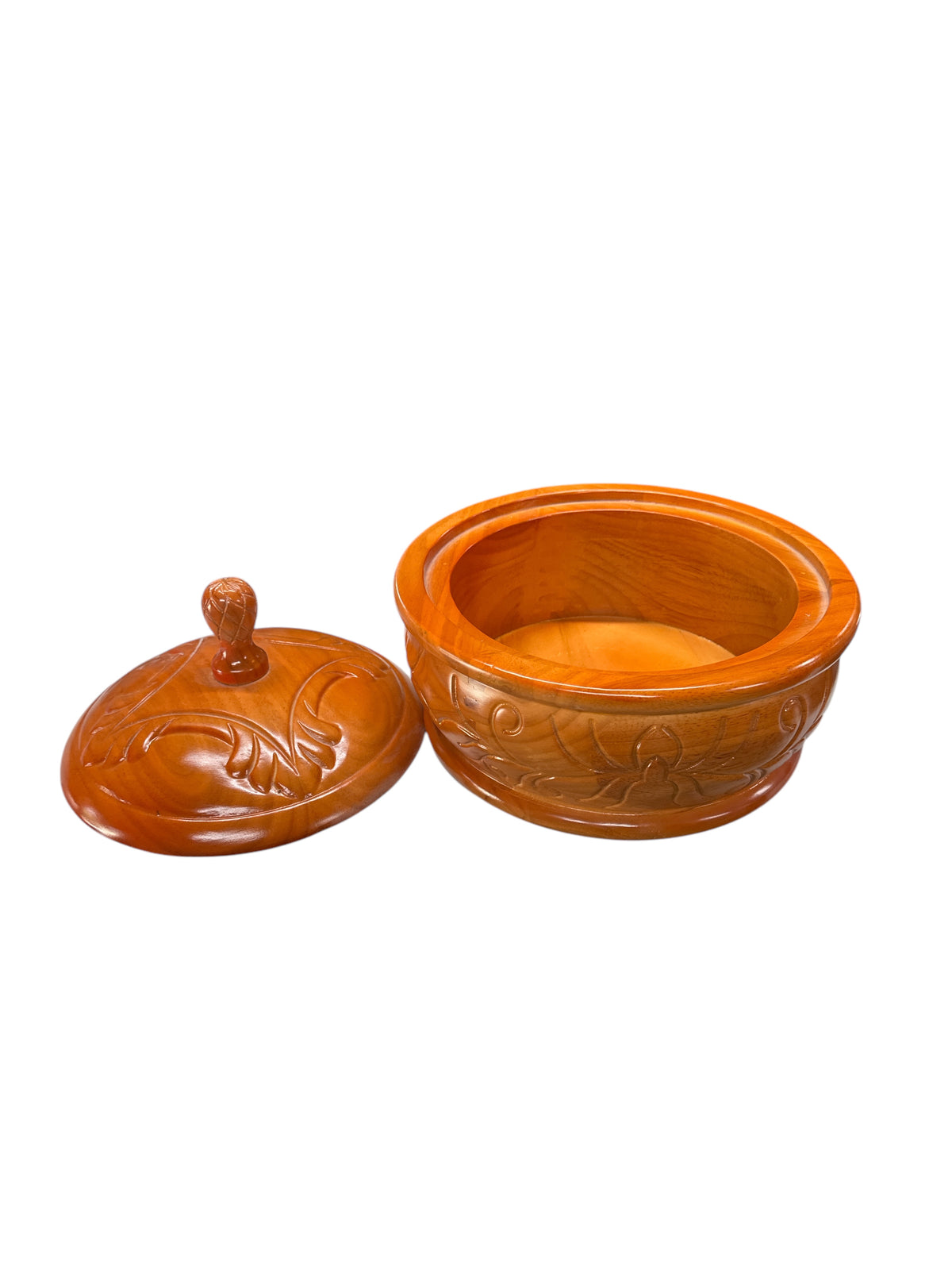 Wooden Bowl Oak color 11"X 5"