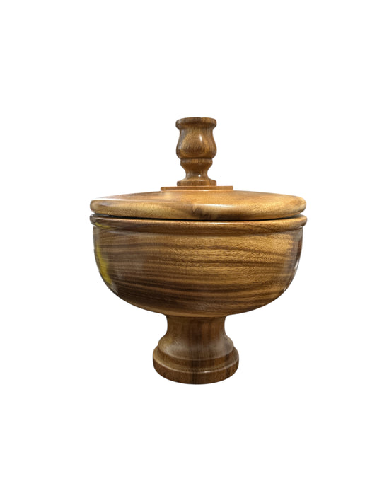 Wooden Bowl (Batea) Shango/ Orula 11"x 13"