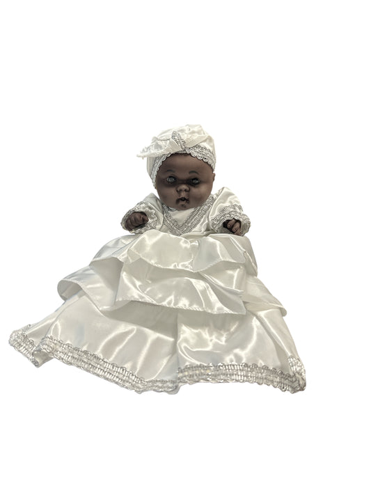 9" Spiritual doll dressed in White color (Ibeyi)