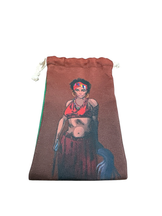 Snails Bag Oya Image  7”H x 4”W
