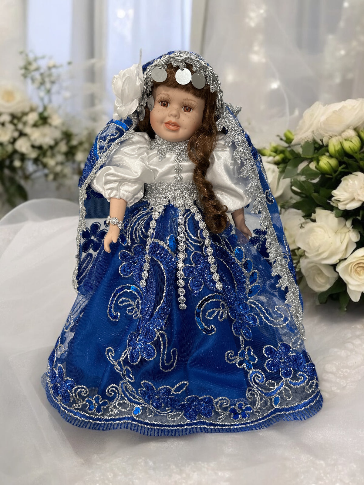 Muńeca Yemaya, Gitana porcelana 14”