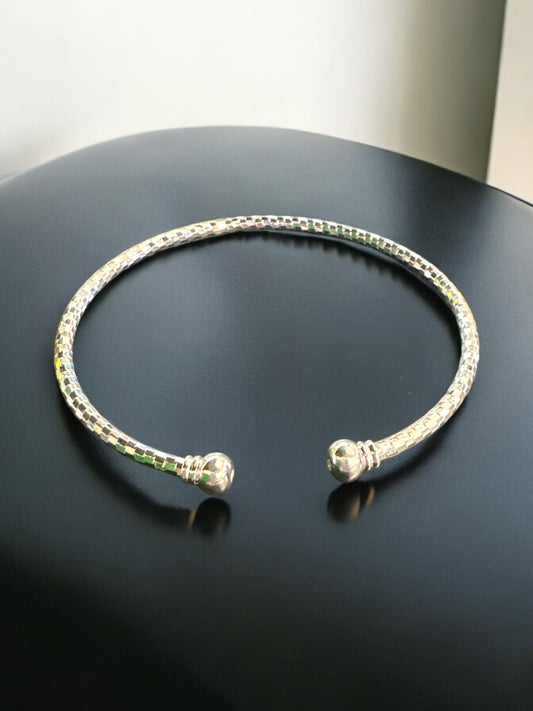 Obatala bracelet silver plated # 3