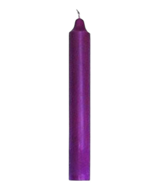 6" Purple tape candle box (36 Units)