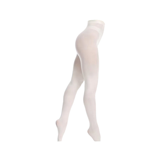 Pantyhose White color  One Size ( 1 pair)