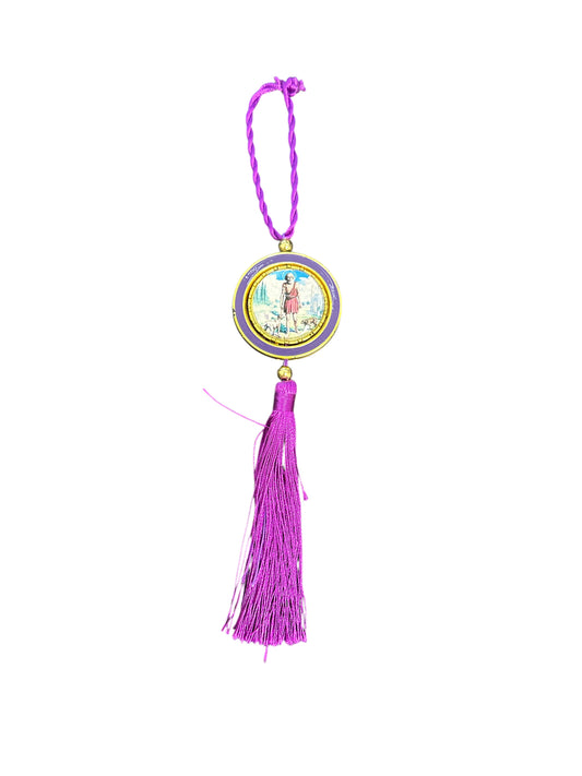 13" Saint Lazarus hanging image