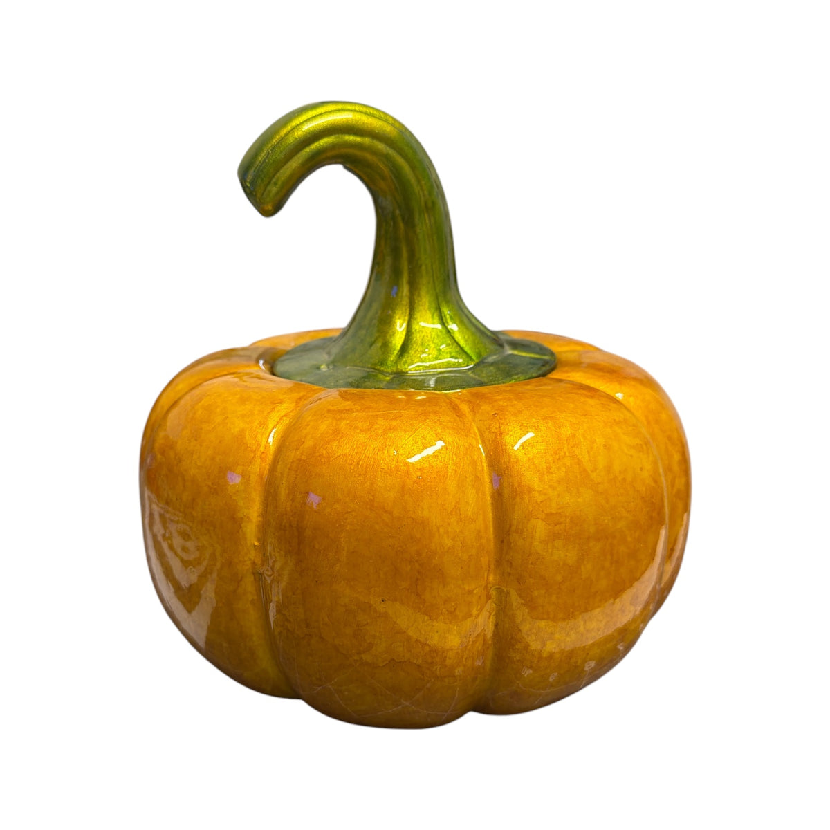 Pumpkin Ceramic tureen 9"x 8"