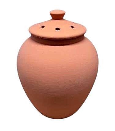 Clay Jar 7 holes 12"x 9"