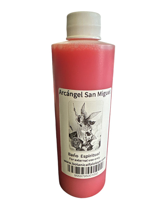 Saint Michael the Archangel Bath and cleansing  8 oz.