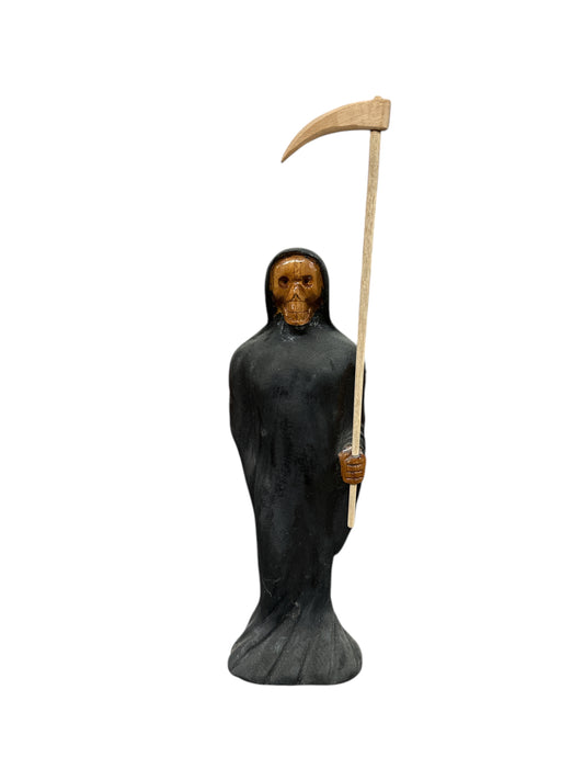 Wood Holy Death 12”H