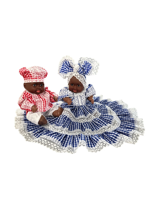 10" Spiritual doll set (Ibeyis)