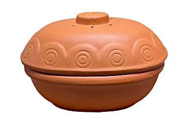Clay Casserole  9"H x 14"L x 11"W
