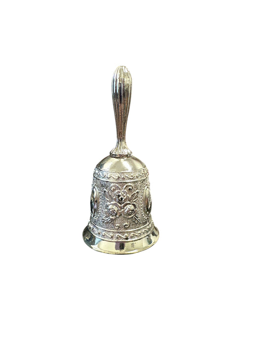 Silver Bell 4.5"H x 2" W