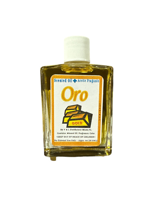 Gold oil scented 1 oz