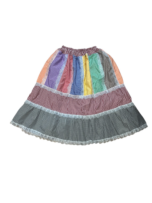 Gingham 9 colors skirt