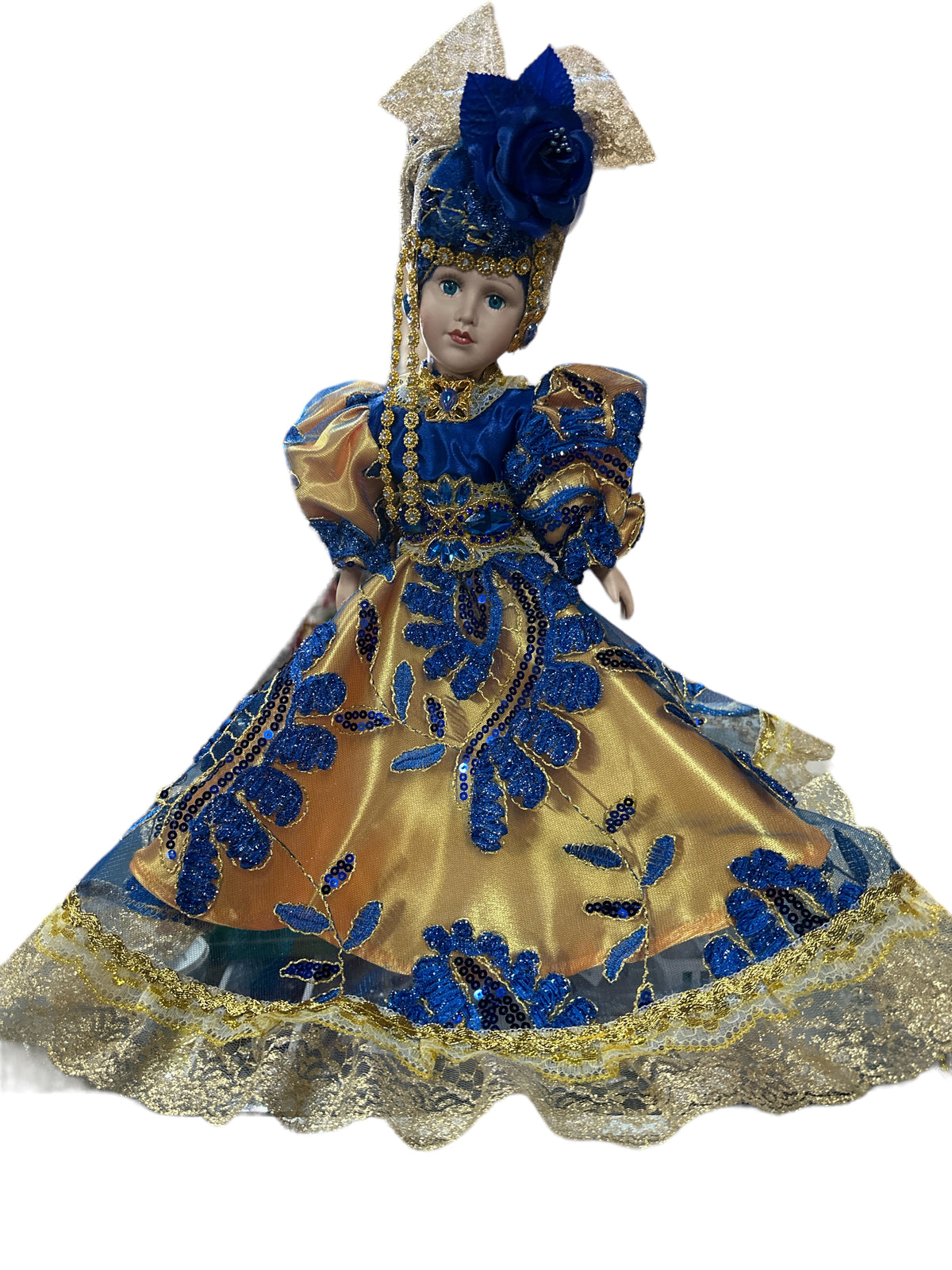 14" Spiritual Porcelain Doll (Gypsy)