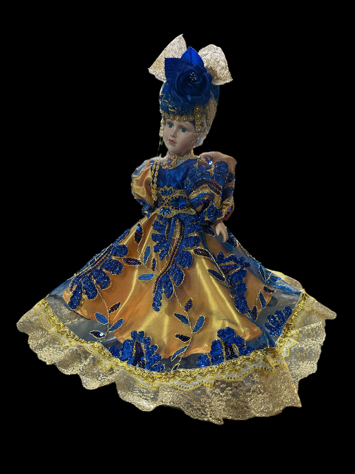 14" Spiritual Porcelain Doll (Gypsy)