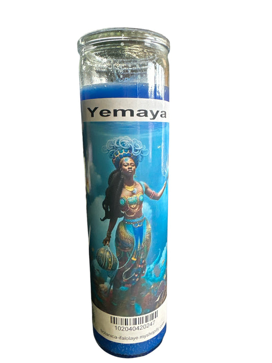8" Yemaya Image Candle (12 Units)