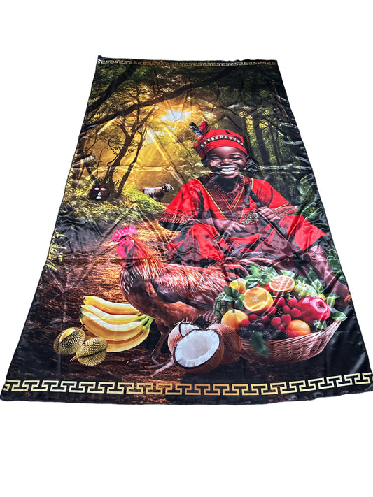 Elegua Tapestry 100"x 60"