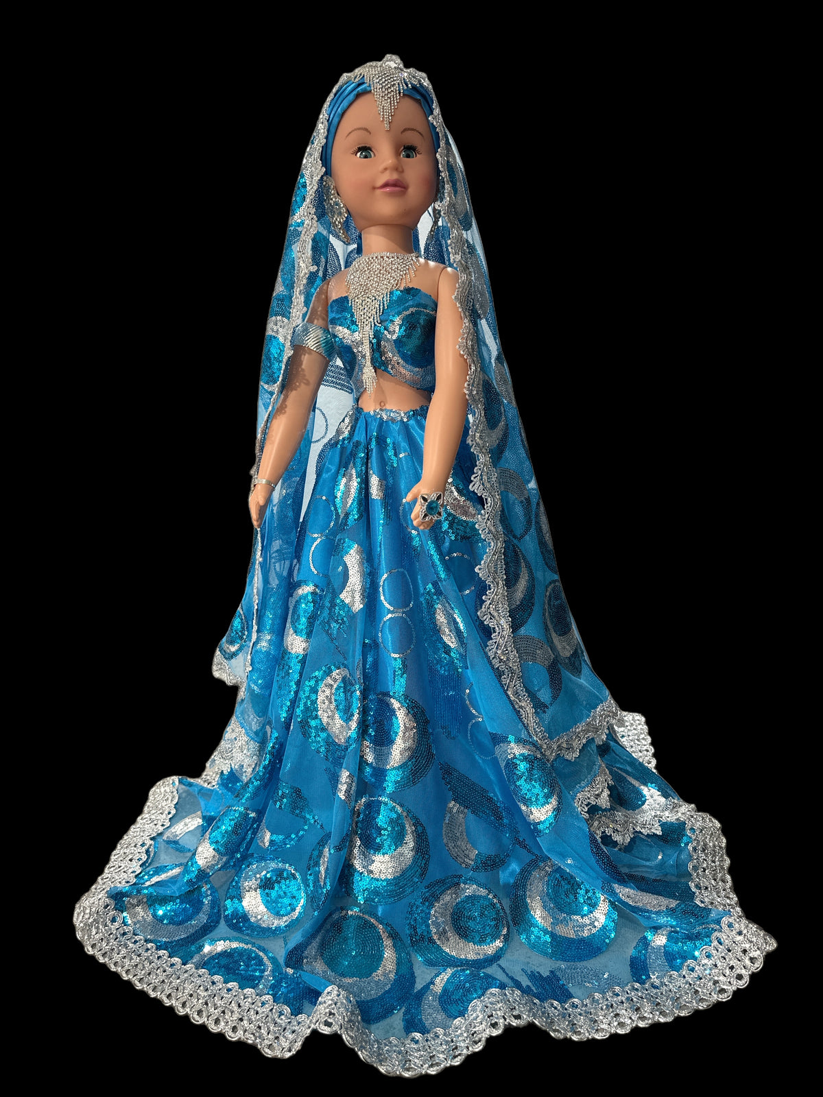 30" Spiritual Gypsy Doll (Yemaya Asesu)