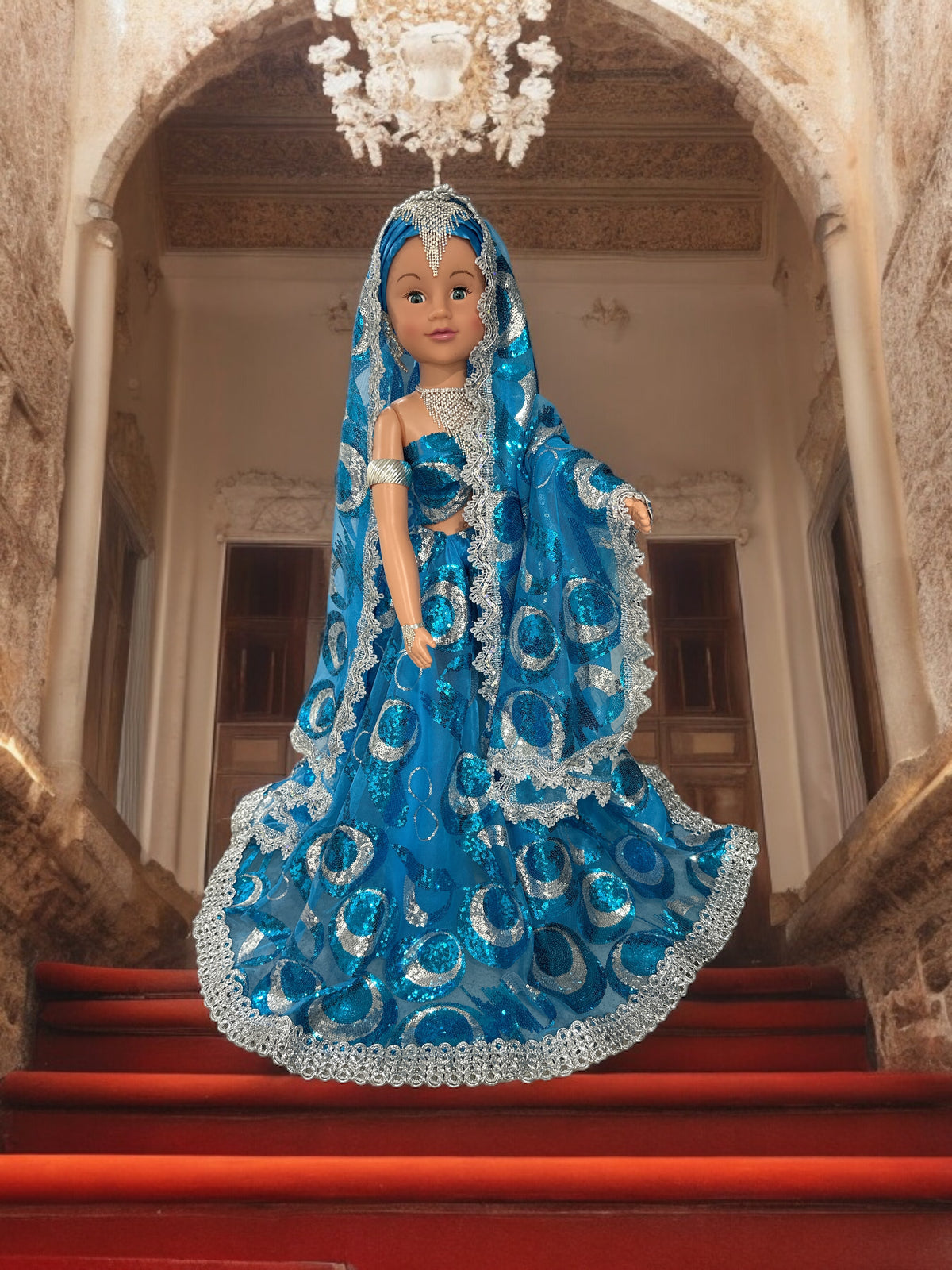 30" Spiritual Gypsy Doll (Yemaya Asesu)