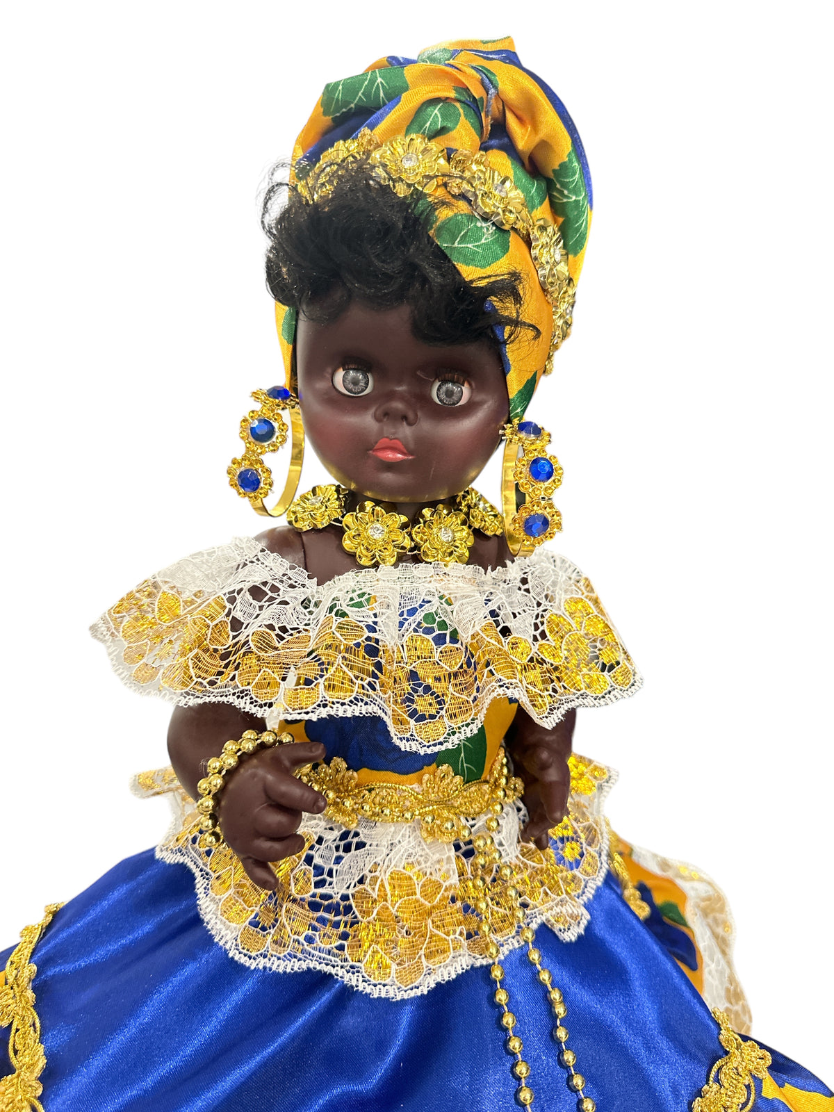 14" Gypsy Spiritual Doll , 2 waters (Ochun, Yemaya)