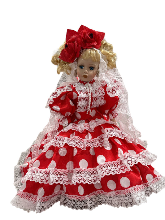 14" Spiritual Gipsy Porcelain doll