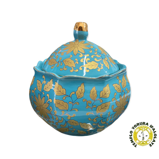 Yemaya  Porcelain bowl 7" Round