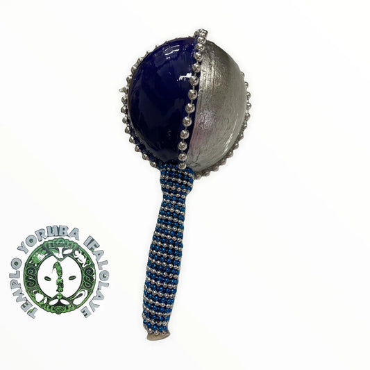 Yemaya decorated maraca